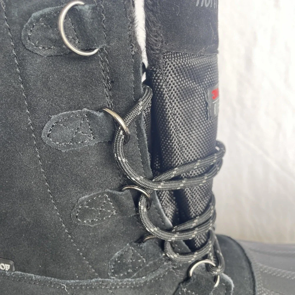 NORTIV 8 Men's 11 Winter Snow Boots Warm Insulated Waterproof Outdoor Work Shoes